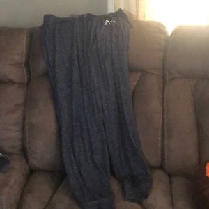 Abercrombie and Fitch black joggers